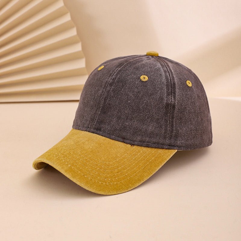 Unisex Distressed Washed Baseball Cap — Adjustable Retro Sun Hat - Undefyning Lynes