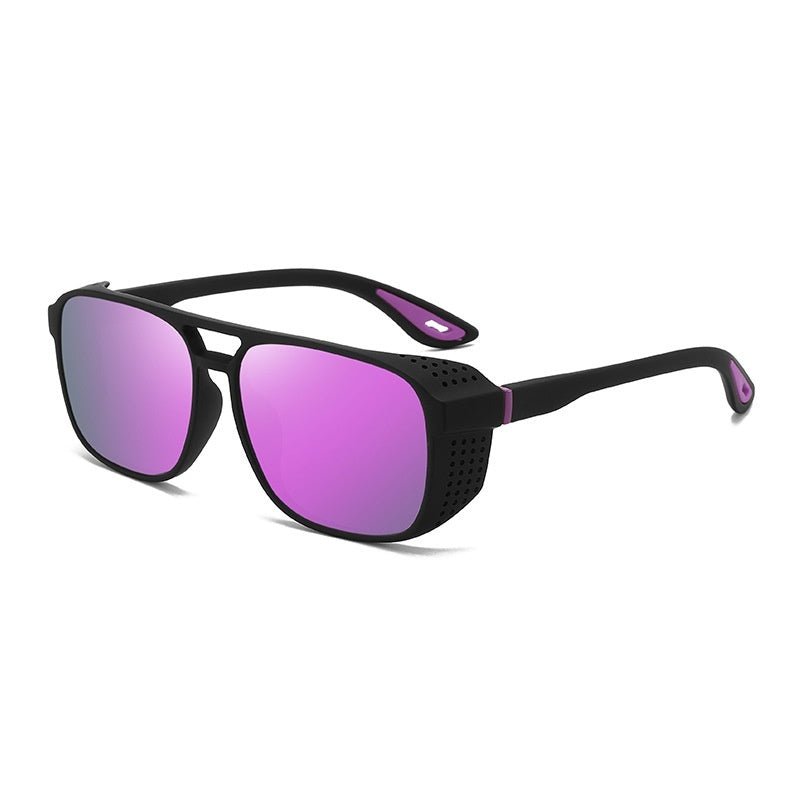 Unisex Double-Beam Side-Cutout Polarized Sunglasses — Sporty Outdoor Eyewear - Undefyning Lynes