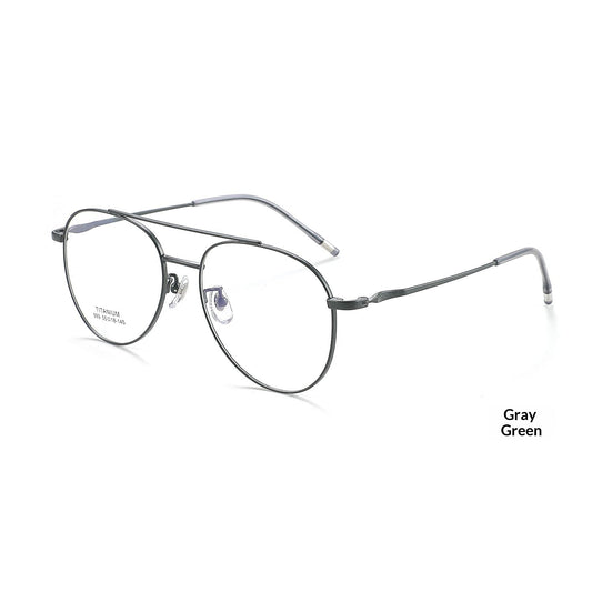 Unisex Retro Titanium-Frame Fashion Glasses — Lightweight Casual Eyewear - Undefyning Lynes