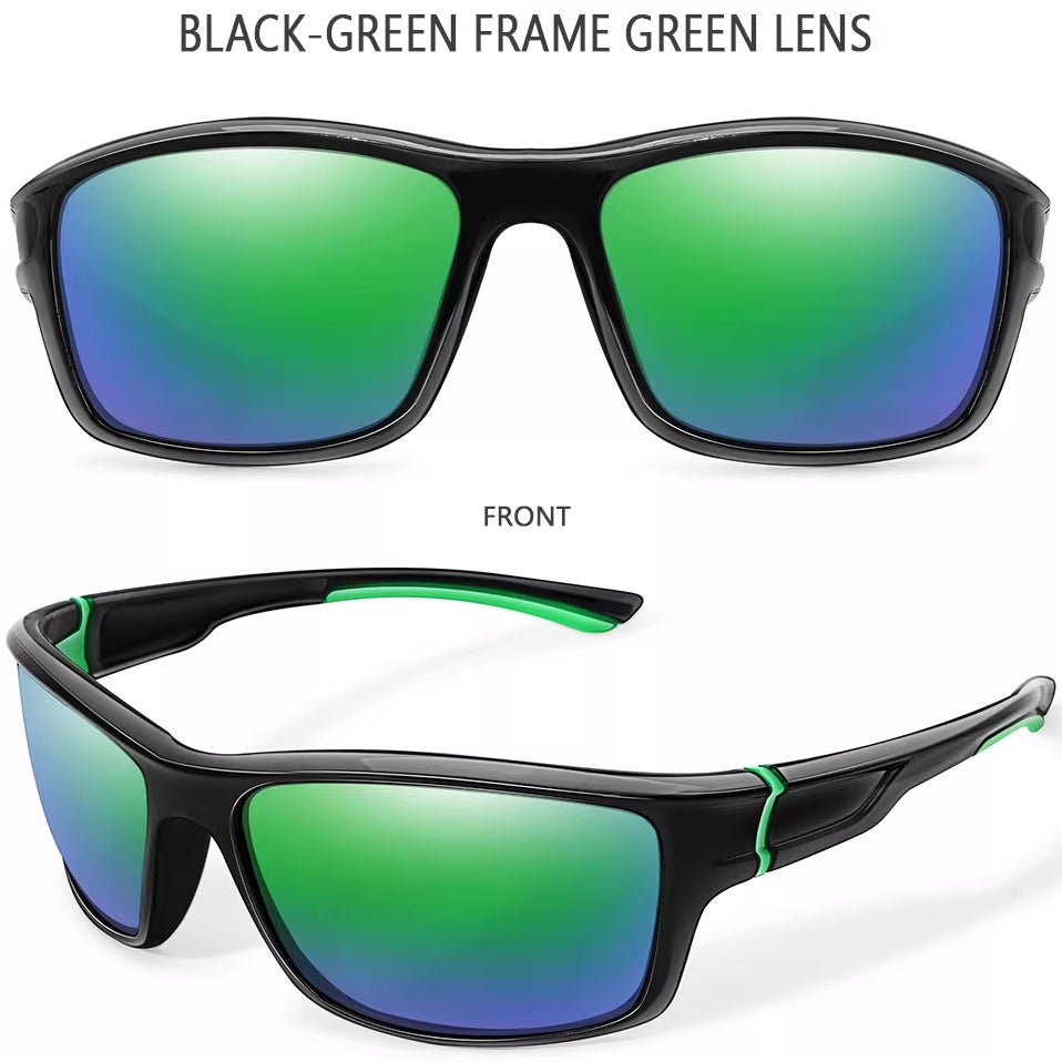 Unisex Square Vintage Polarized Sunglasses — Lightweight Outdoor Eyewear - Undefyning Lynes