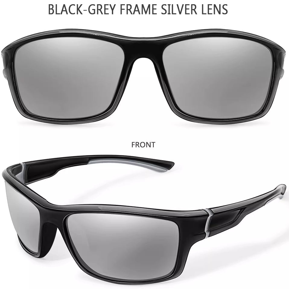 Unisex Square Vintage Polarized Sunglasses — Lightweight Outdoor Eyewear - Undefyning Lynes