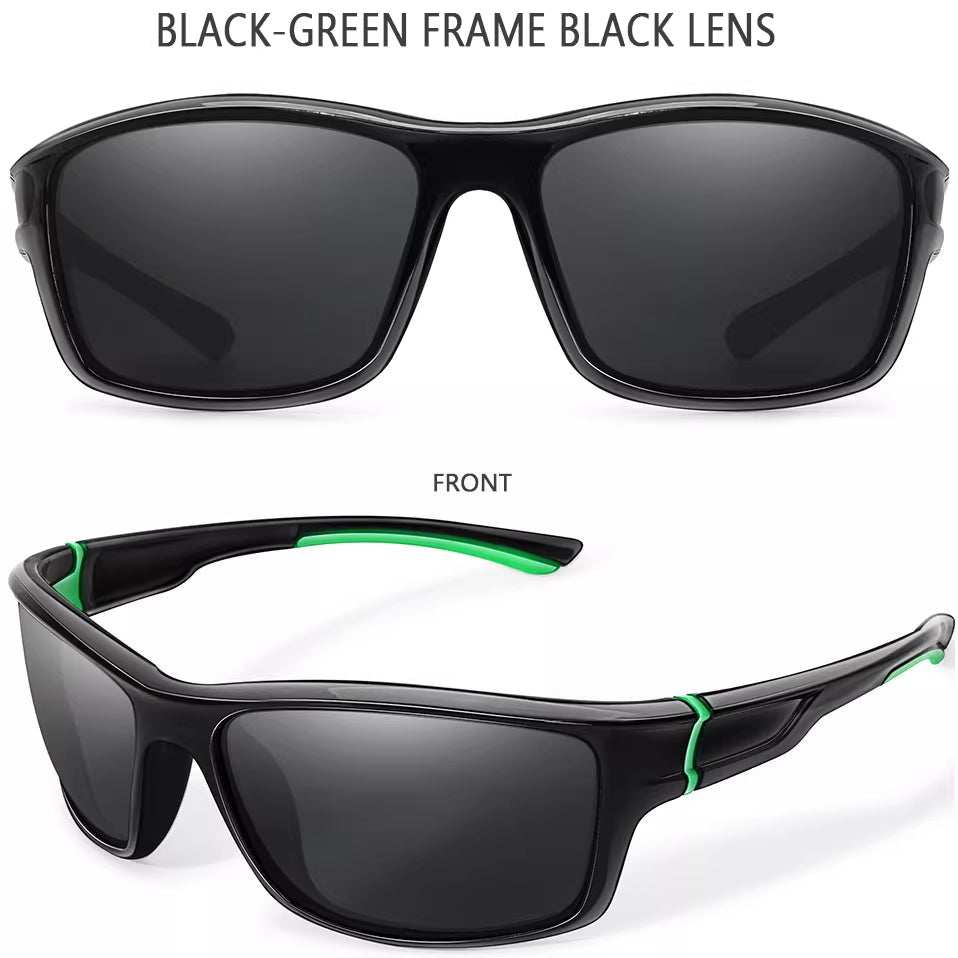 Unisex Square Vintage Polarized Sunglasses — Lightweight Outdoor Eyewear - Undefyning Lynes
