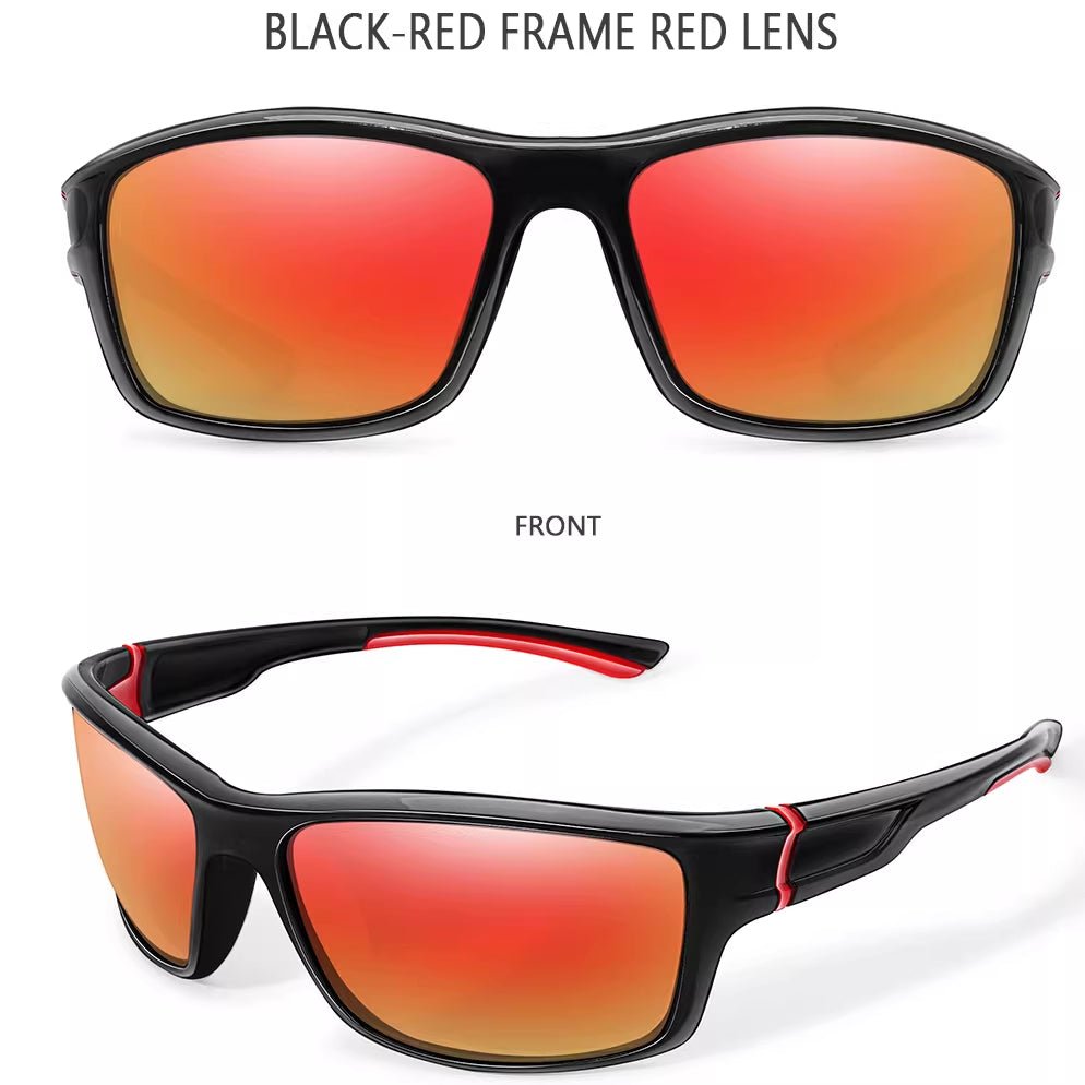 Unisex Square Vintage Polarized Sunglasses — Lightweight Outdoor Eyewear - Undefyning Lynes