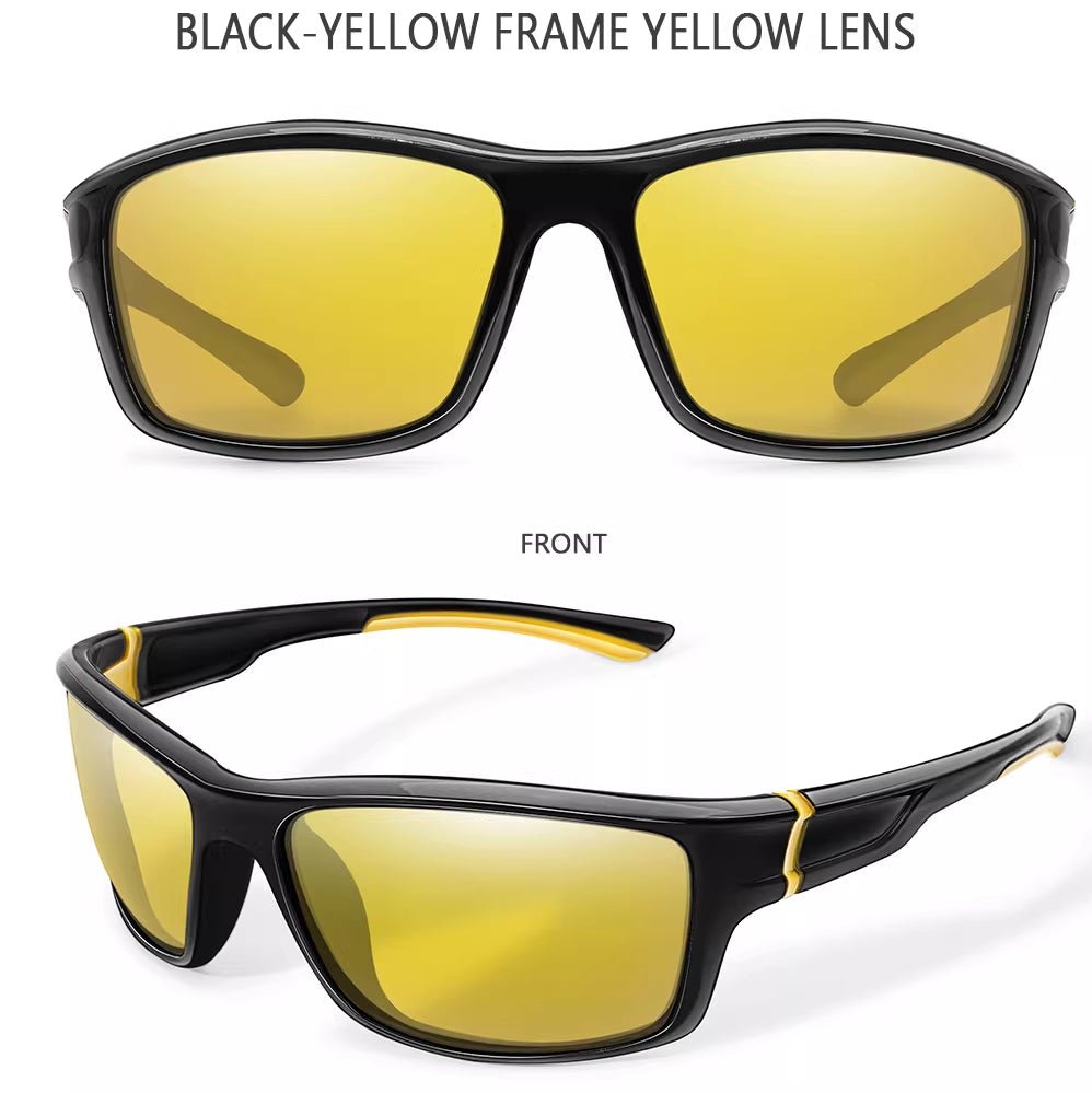 Unisex Square Vintage Polarized Sunglasses — Lightweight Outdoor Eyewear - Undefyning Lynes