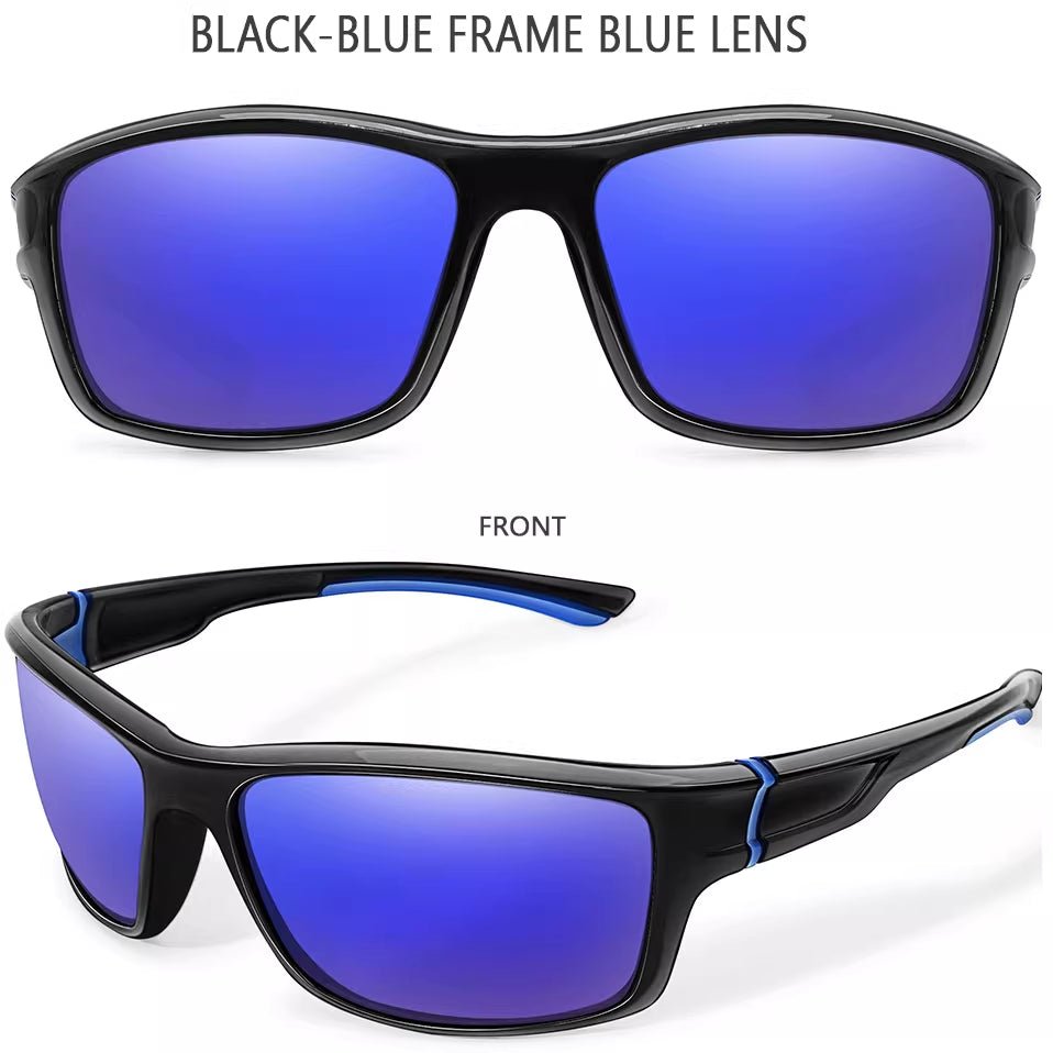 Unisex Square Vintage Polarized Sunglasses — Lightweight Outdoor Eyewear - Undefyning Lynes