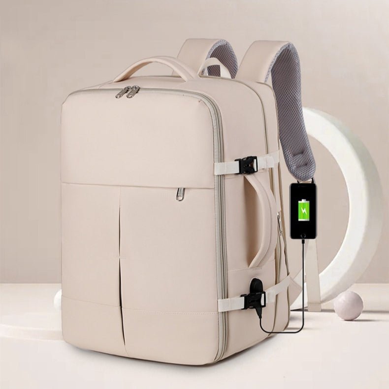 Unisex Water-Repellent Business Backpack — Large Capacity Travel & Work Bag - Undefyning Lynes