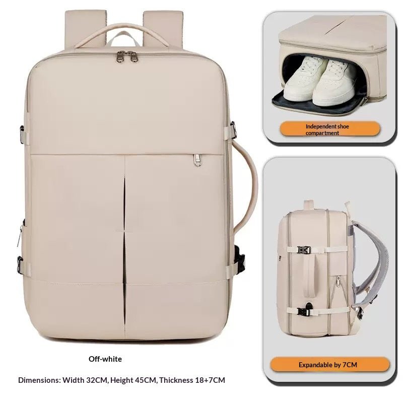 Unisex Water-Repellent Business Backpack — Large Capacity Travel & Work Bag - Undefyning Lynes
