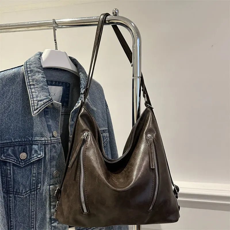 Vintage Corduroy Shoulder Bag – Effortless Retro Style for Every Day - Undefyning Lynes