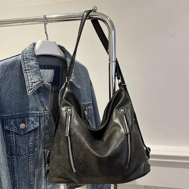 Vintage Corduroy Shoulder Bag – Effortless Retro Style for Every Day - Undefyning Lynes