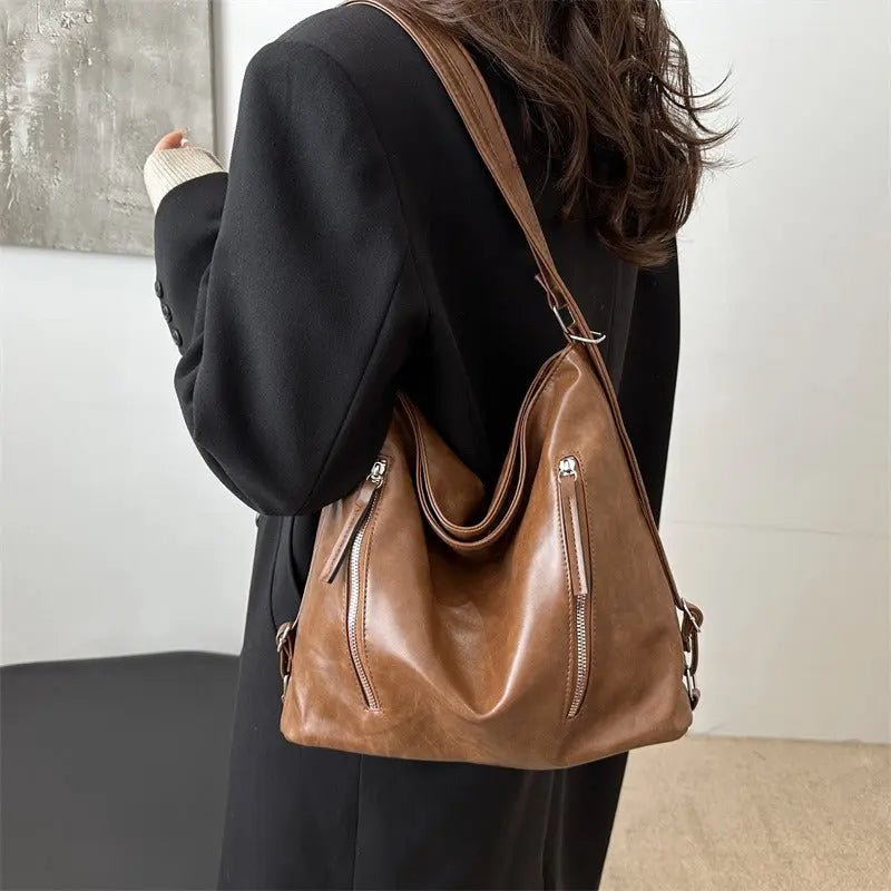Vintage Corduroy Shoulder Bag – Effortless Retro Style for Every Day - Undefyning Lynes