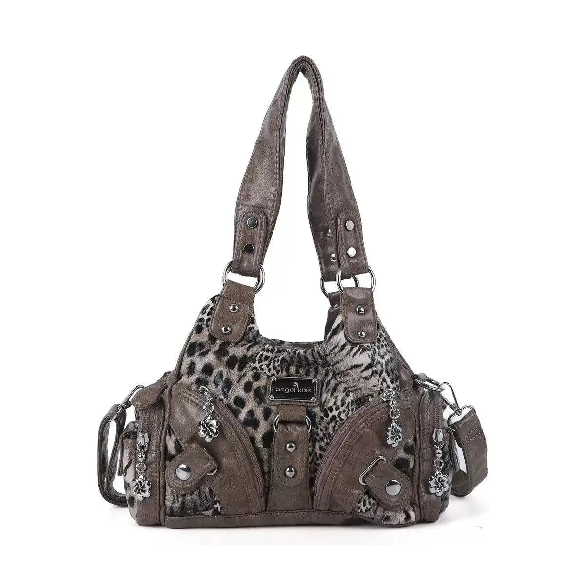 Wildly Chic Leopard Print Shoulder Bag – Effortless Style for Every Day - Undefyning Lynes