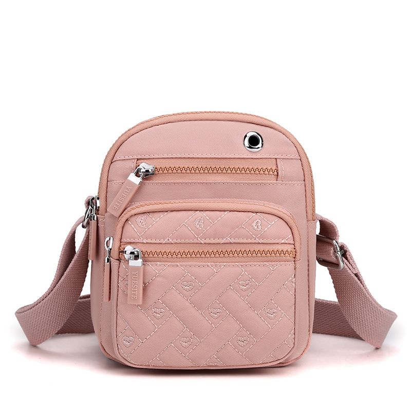 Women's Minimalist Crossbody Bag — Lightweight Nylon Canvas Everyday Bag - Undefyning Lynes