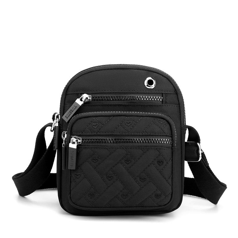 Women's Minimalist Crossbody Bag — Lightweight Nylon Canvas Everyday Bag - Undefyning Lynes