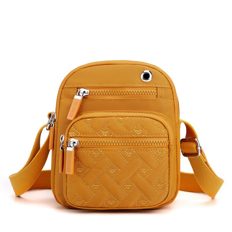Women's Minimalist Crossbody Bag — Lightweight Nylon Canvas Everyday Bag - Undefyning Lynes