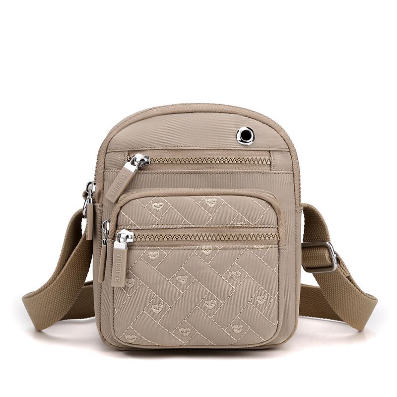 Women's Minimalist Crossbody Bag — Lightweight Nylon Canvas Everyday Bag - Undefyning Lynes