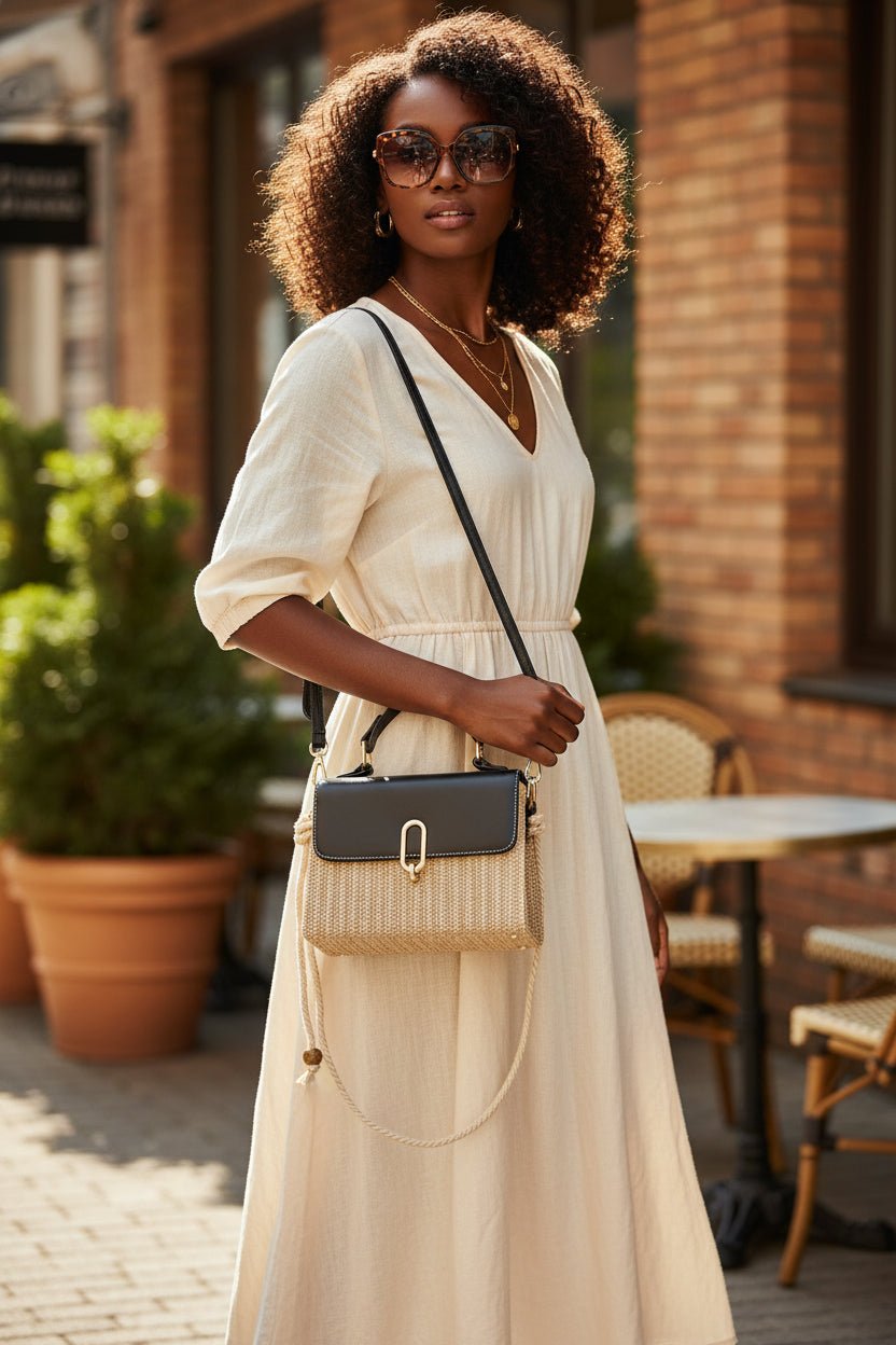 Woven Crossbody Bag - Undefyning Lynes